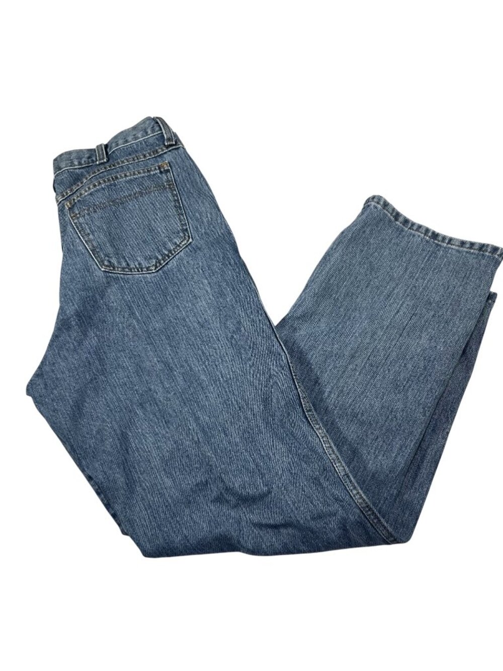 Cinch Mens Bronze Label Straight Leg Blue Denim Jeans Size 36x32 Western Country